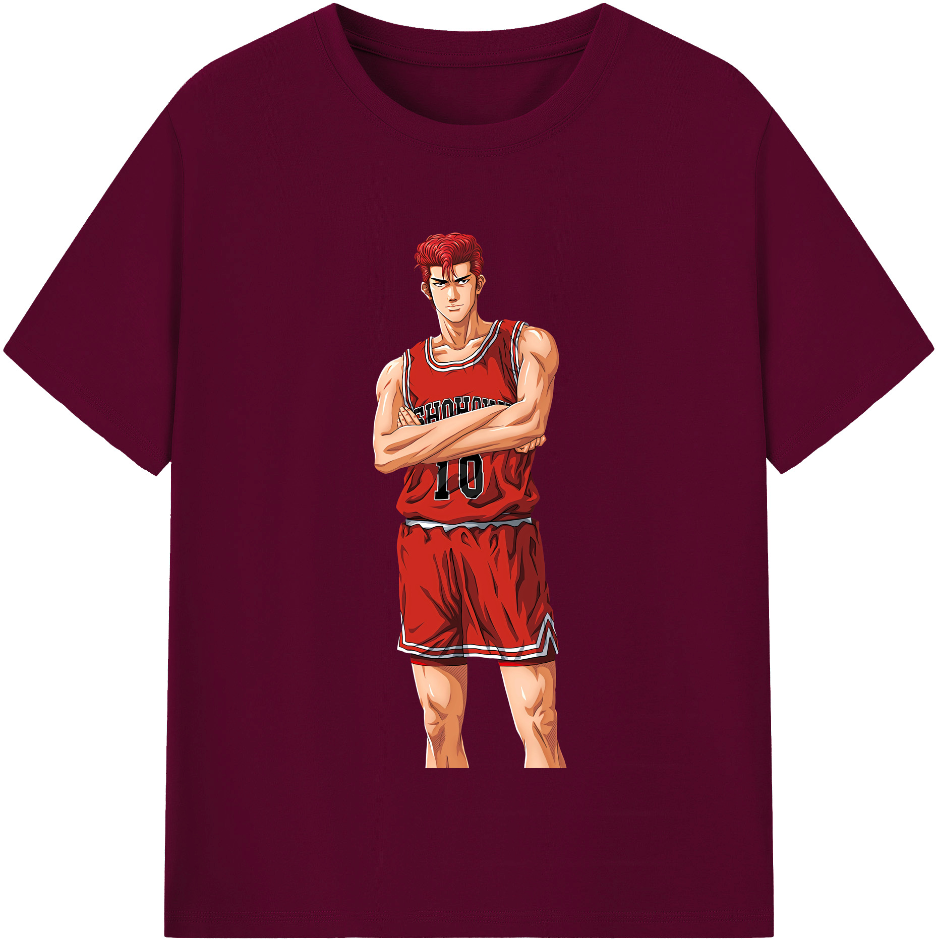 （画像用） SLAM DUNK／スラムダンク レディースカジュアルプリントTシャツ（綿100％）